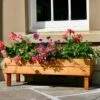 Golden Larch Trough On Legs 2 Golden Larch Trough On Legs -GardenGlamour pr2000002525