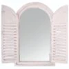 Garden Wall Mirror With Shutters 1 Garden Wall Mirror With Shutters -GardenGlamour pr2000005168