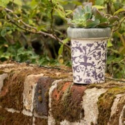 Aged Ceramic Long Tom Pot 8 Aged Ceramic Long Tom Pot -GardenGlamour pr2000008818 card3 lg