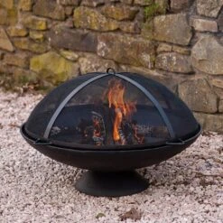 Cast Iron Disc Fire Pit - Large -GardenGlamour pr2000014001 card3 lg