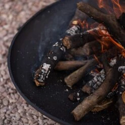 Cast Iron Disc Fire Pit - Large -GardenGlamour pr2000014001 card4 lg