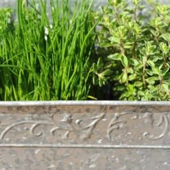 Embossed Galvanised Window Trough -GardenGlamour pr2000018441 card6 lg