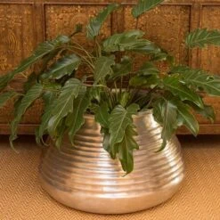 Ribbed Aluminium Pot -GardenGlamour pr2000028416 card4 lg