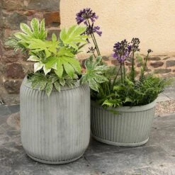 Zinc Dolly Tub Planter -GardenGlamour pr2000028721 card6 lg