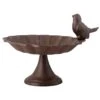 Bird Bath With Bird -GardenGlamour pr2000028915