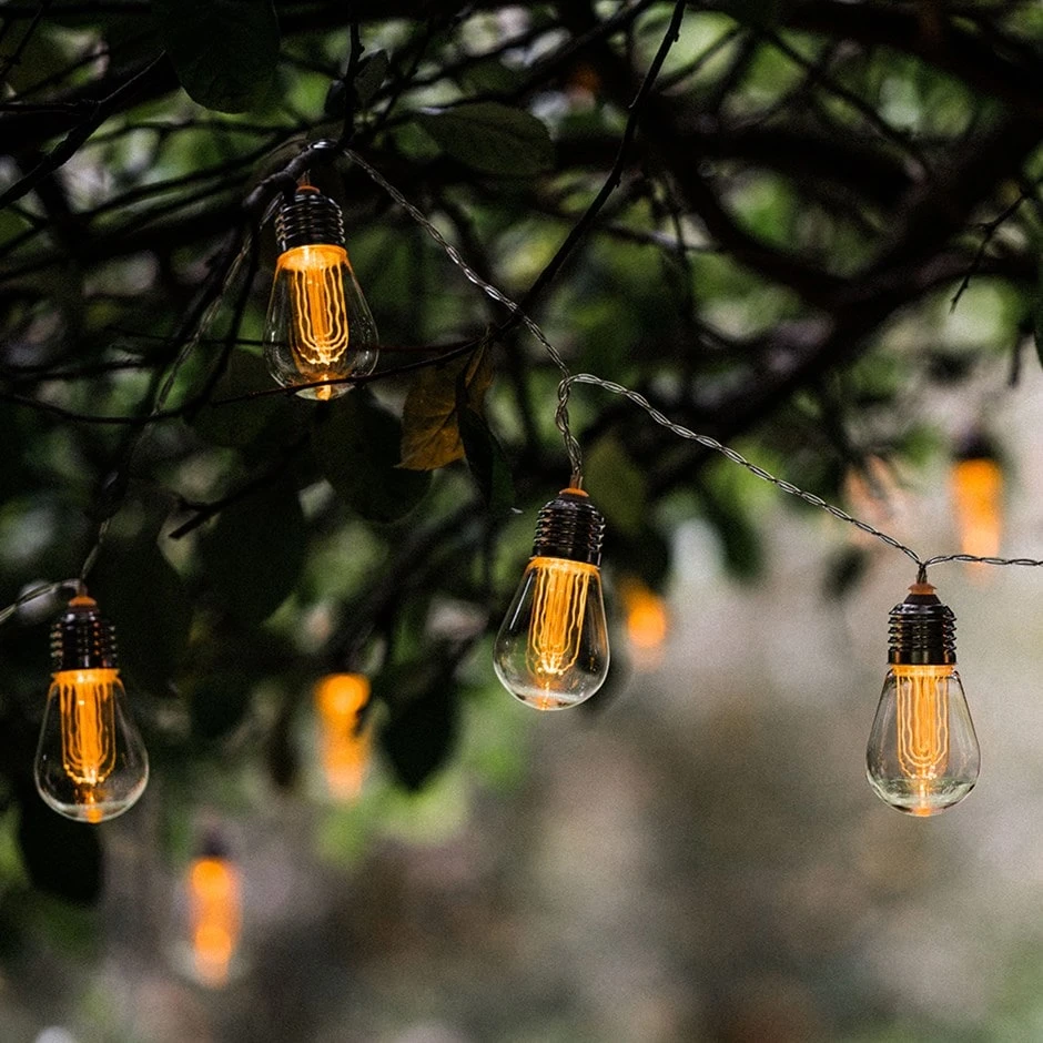 Edison Style Bulb LED Light String 3 Edison Style Bulb LED Light String