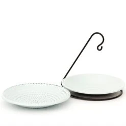 Hanging Bird Bowl Set - Crocus Green -GardenGlamour pr2000031470 card2 lg