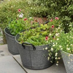 Oval Tub With Handles/drinks Cooler -GardenGlamour pr2000031502 card3 lg