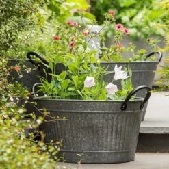 Oval Tub With Handles/drinks Cooler -GardenGlamour pr2000031502 card5 lg