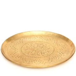 Solid Etched Brass Tray -GardenGlamour pr2000031508 card3 lg