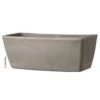 Italian Terracotta Trough - Grey -GardenGlamour pr2000031977