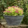 Metal Cone Planter - Aged Zinc -GardenGlamour pr2000033947