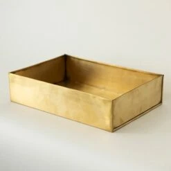 Brushed Brass Seed Tray -GardenGlamour pr2000034043 card3 lg