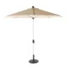 Brushed Aluminium Parasol 3.0m -GardenGlamour pr2000035656