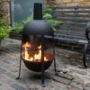 Hooded Jiko Fire Pit Warmer With FREE Fire Starter Dome -GardenGlamour pr2000037500