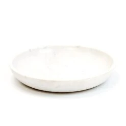 Turned White Marble Bird Bowl -GardenGlamour pr2000037501 card8 lg