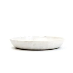 Turned White Marble Bird Bowl -GardenGlamour pr2000037501 card9 lg
