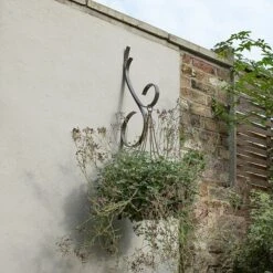 Scroll Wall Hook - Graphite -GardenGlamour pr2000037558 card4 lg