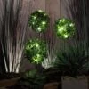 Solar Topiary Stake Lights - 3 Pack -GardenGlamour pr2000037891