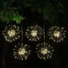 Hanging Firework Light Chain - Set Of 5 -GardenGlamour pr2000037899