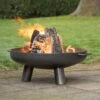 Steel Fire Bowl - Small 1 Steel Fire Bowl - Small -GardenGlamour pr2000039331