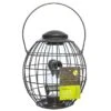 Pewter Flick N Click Squirrel Resistant Seed Feeder -GardenGlamour pr2000040336