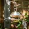 Brushed Brass Satellite Bird Seed Feeder -GardenGlamour pr2000040685