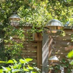 Brushed Brass Satellite Fat Ball Feeder -GardenGlamour pr2000040686 card4 lg