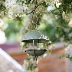 Crocus Green Satellite Bird Seed Feeder 8 Crocus Green Satellite Bird Seed Feeder -GardenGlamour pr2000040695 card3 lg