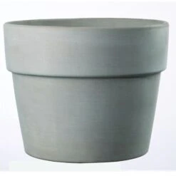 Perfetto Grey Italian Terracotta Planter