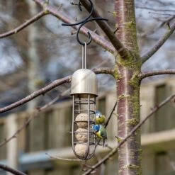 Tree Hanging Fat Ball Feeder - Brass -GardenGlamour pr2000041701 card3 lg