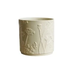 Stoneware Meadow Planter Ivory 7 Stoneware Meadow Planter Ivory -GardenGlamour pr2000043085 card3 lg