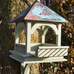 Wall Mounted Bempton Bird Table -GardenGlamour pr2000044067 card3 lg