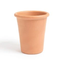 Terracotta Tall Flowerpot 5 Terracotta Tall Flowerpot -GardenGlamour pr2000044713 card2 lg