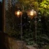 Osman Flaming Lanterns - Set Of 2 -GardenGlamour pr2000044890