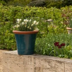 Dark Teal Kitchen Planter -GardenGlamour pr2000044992 card8 lg