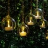 Glass Bauble Tealights - Set Of 6 -GardenGlamour pr2000045171