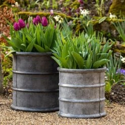 Greystoke Barrel Planter -GardenGlamour pr2000046297 card6 lg