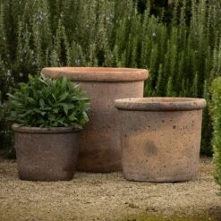 Terracotta Pot - Sandblasted -GardenGlamour pr2000046311 card4 lg