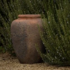 Terracotta Jar - Sandblasted 11 Terracotta Jar - Sandblasted -GardenGlamour pr2000046313 card3 lg