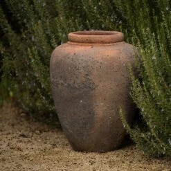 Terracotta Jar - Sandblasted 15 Terracotta Jar - Sandblasted -GardenGlamour pr2000046313 card7 lg