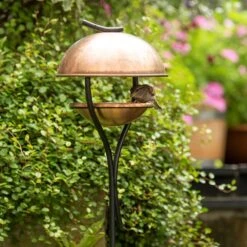 Stake Bird Feeder - Copper -GardenGlamour pr2000046886 card4 lg