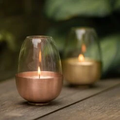 Tulip Tealight Holder - Copper 17 Tulip Tealight Holder - Copper -GardenGlamour pr2000046888 card8 lg