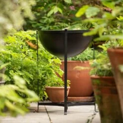 Fire Pit/table With Copper Top - Tall -GardenGlamour pr2000046897 card9 lg