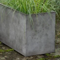 Rectangular Terrace Planter - Weathered Cement -GardenGlamour pr2000048710 card5 lg