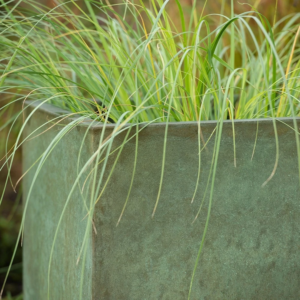 Rectangular Terrace Planter - Verdigris 7 Rectangular Terrace Planter - Verdigris - Image 5