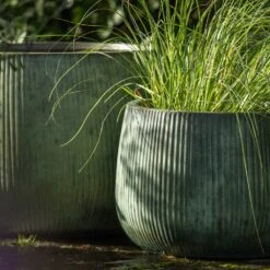 Ripple Bowl Planter - Verdigris -GardenGlamour pr2000048717 card6 lg