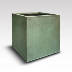 Square Terrace Planter - Verdigris -GardenGlamour pr2000048721 card4 lg