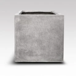 Square Terrace Planter - Weathered Cream -GardenGlamour pr2000048723 card4 lg