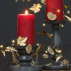 Gold Autumn Leaves Indoor Outdoor Battery Lights 9 Gold Autumn Leaves Indoor Outdoor Battery Lights -GardenGlamour pr2000049112 card4 lg